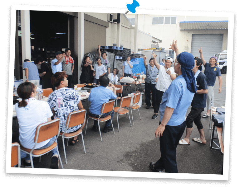 バーベキュー大会、じゃんけん大会