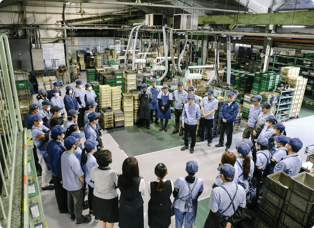 協友についてイメージ 協友工場内